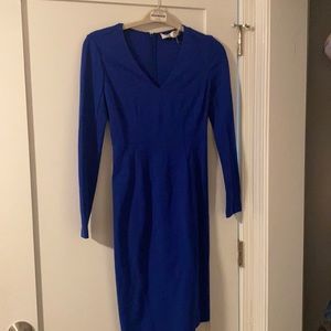 DVF long sleeve dress